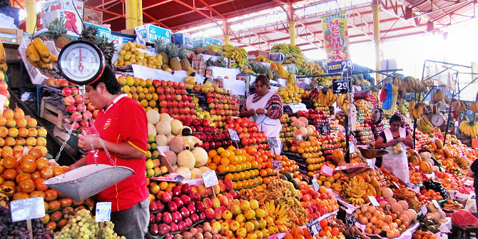 Mercado de San Camilo de Arequipa - Peru (Foto Guerlio Peralta)
